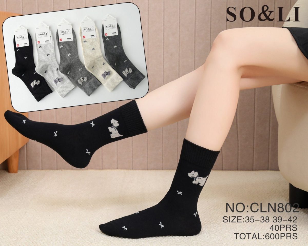 SKARPETY DAMSKIE .SIZE: 35-42_( 40PAR/PACZKA) KOLOR JAK NA ZDZIĘCIU 5931417