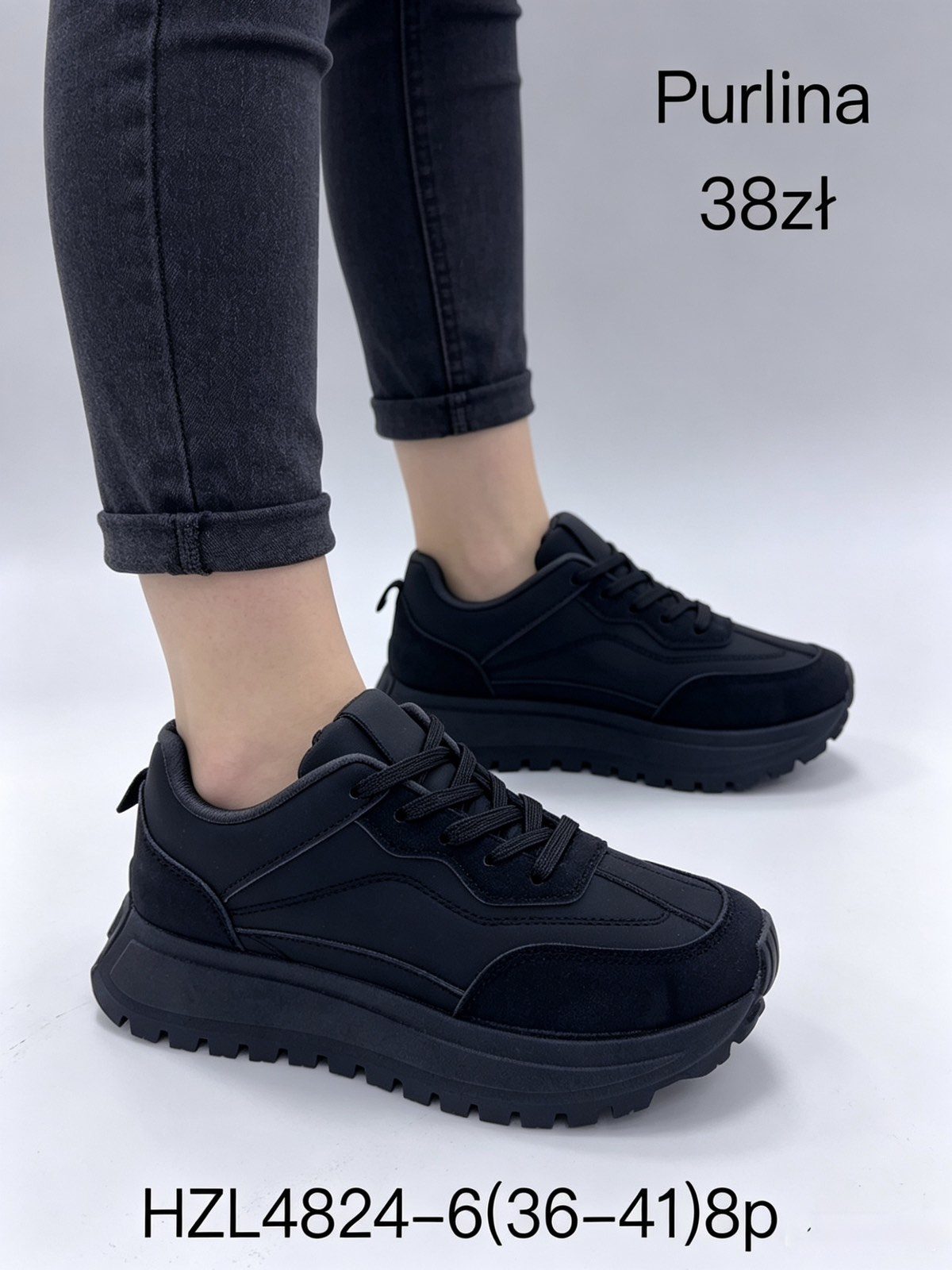 Buty Sportowe DAMSKIE (36-41_8par) 3696269