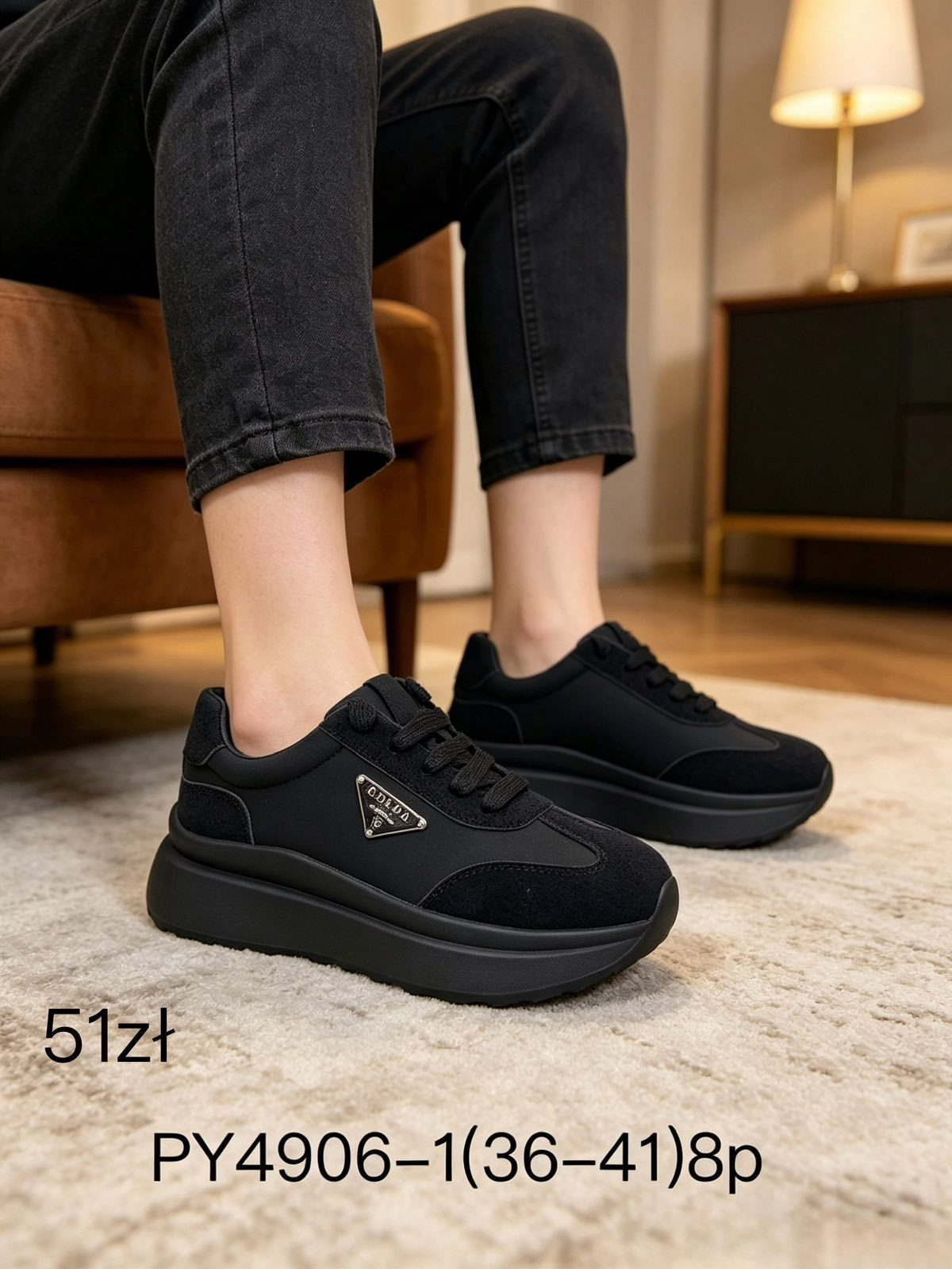 Buty Sportowe DAMSKIE (36-41_8par) 3696270