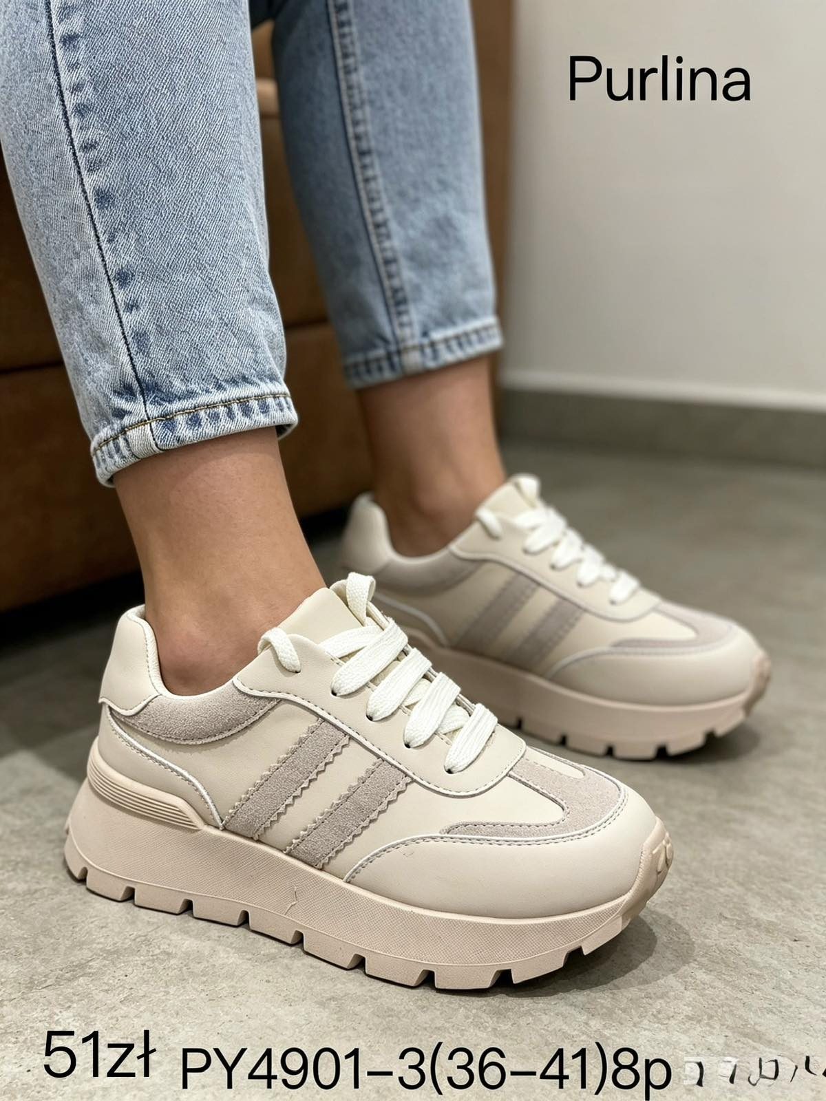 Buty Sportowe DAMSKIE (36-41_8par) 3696271