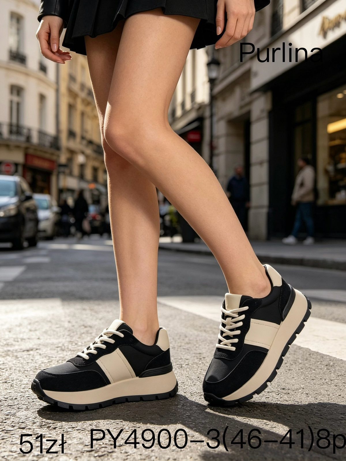 Buty Sportowe DAMSKIE (36-41_8par) 3696272
