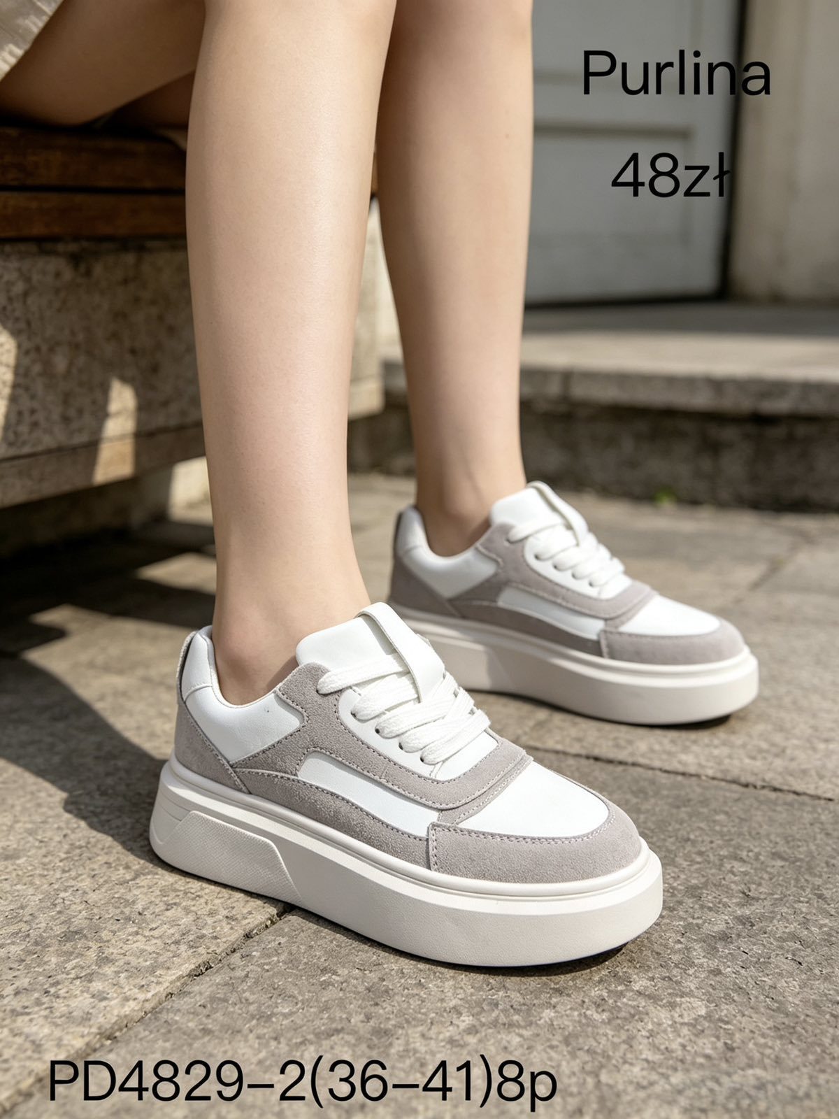 Buty Sportowe DAMSKIE (36-41_8par) 3696273