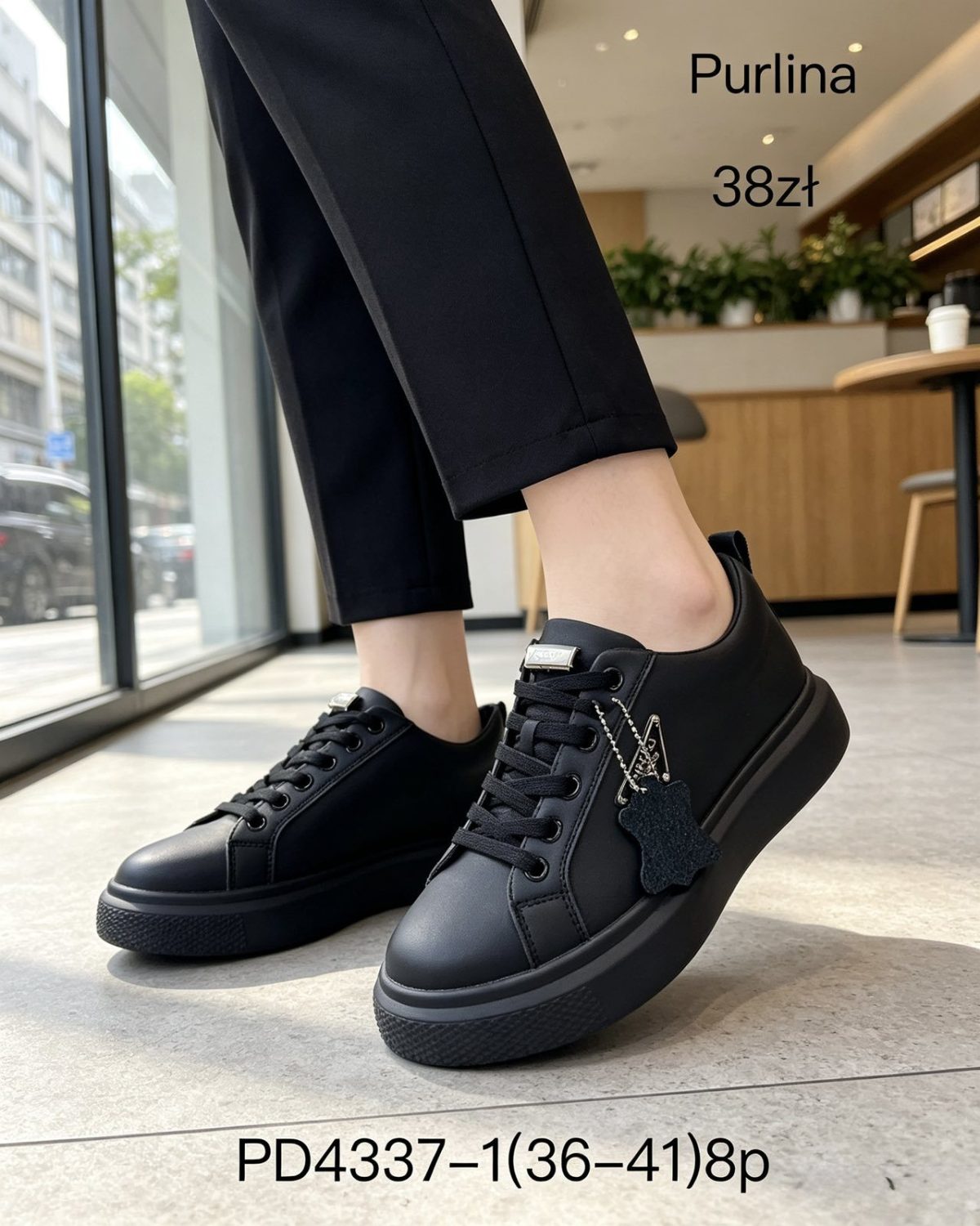Buty Sportowe DAMSKIE (36-41_8par) 3696290