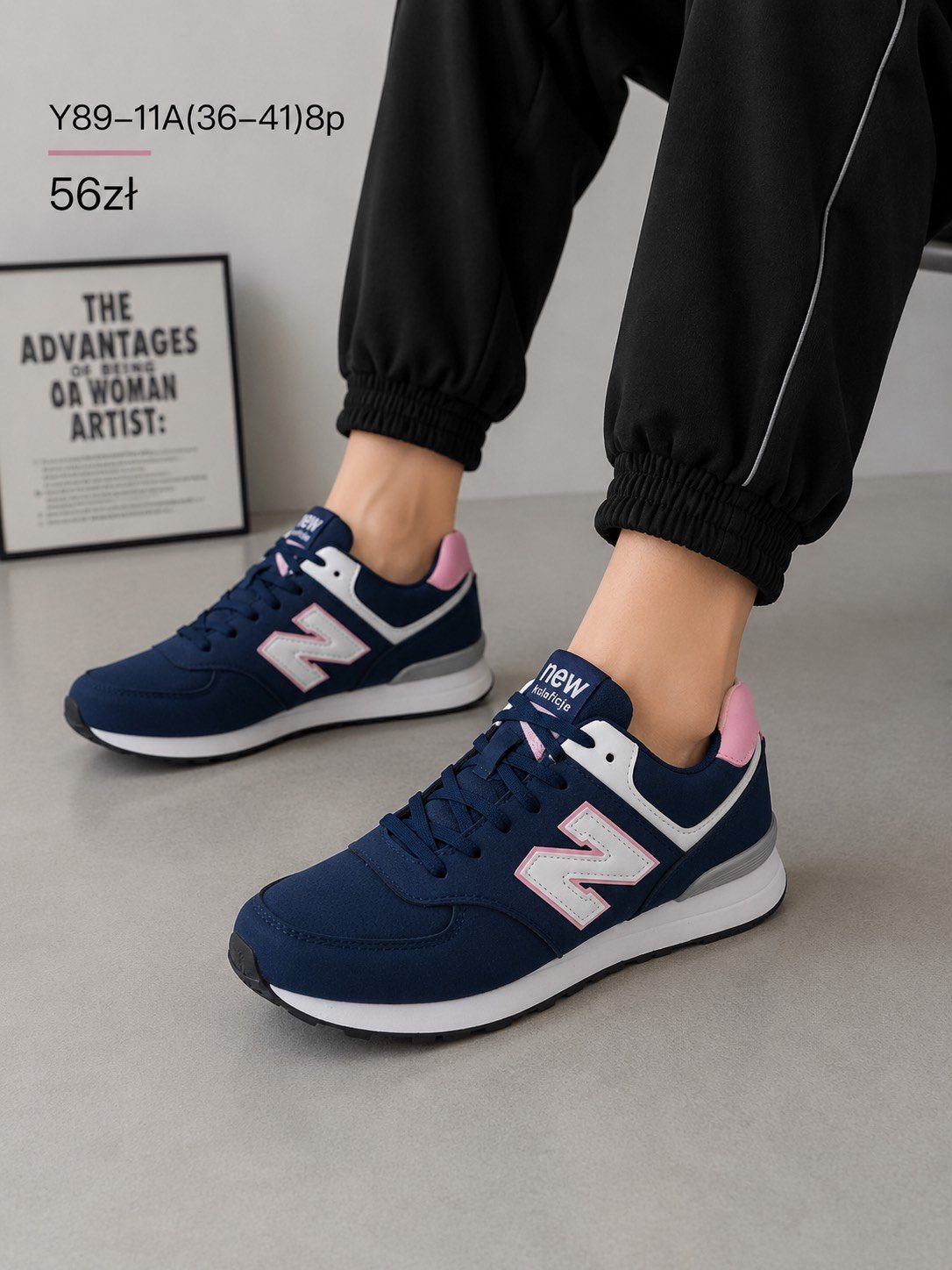 Buty Sportowe DAMSKIE (36-41_8par) 3696297