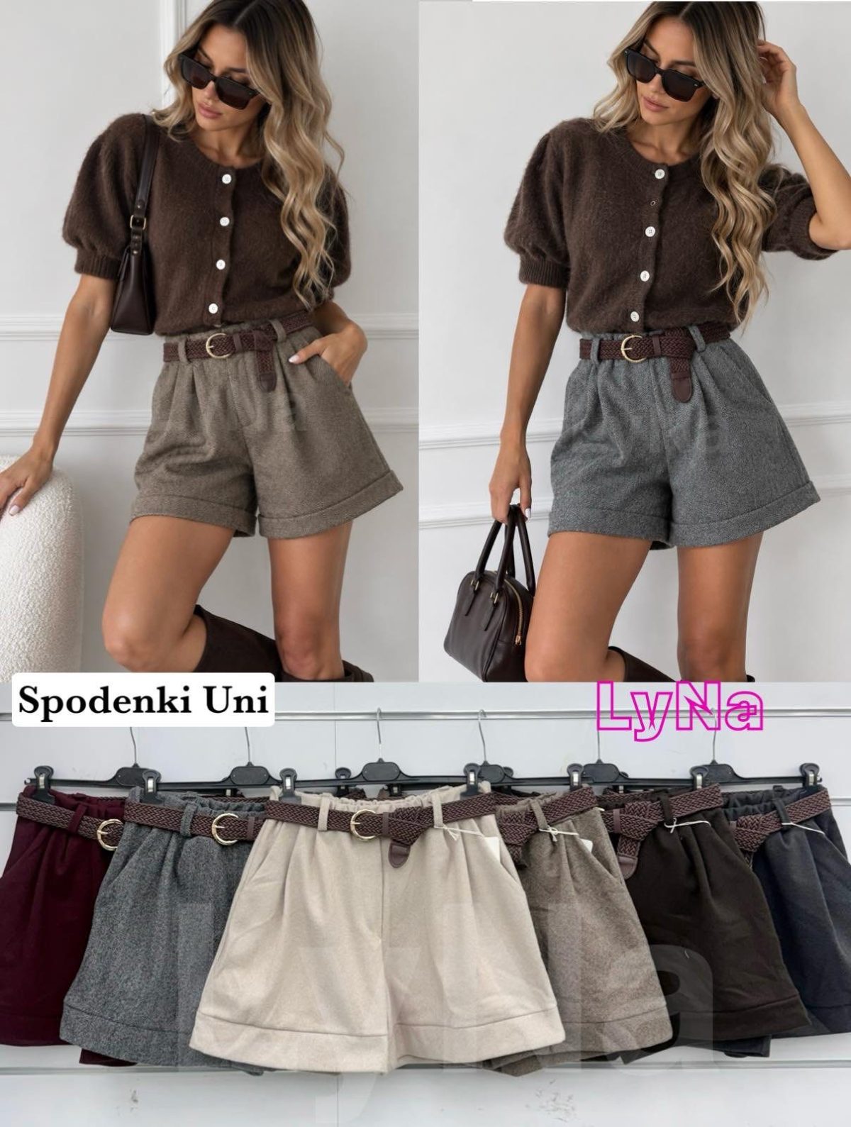 Spodenki Damskie wloskie _size uni_ paczka 6szt_ mix kolor 5974994