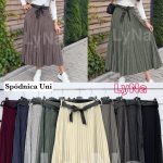 Spódnica długa Damskie wloskie _size uni_ paczka 6szt_ mix kolor 5974998