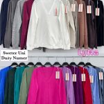 Swetry Damskie wloskie _size uni_ paczka 6szt_ mix kolor 5975151