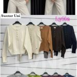 Swetry Damskie wloskie _size uni_ paczka 6szt_ mix kolor 5975155