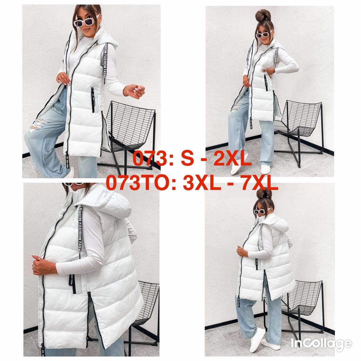 Kamizelki Damskie Size s-2xl_ paczka 5szt_1kolor 8314137