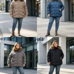 Kurtki Damskie Size 3xl-7xl_ paczka 5szt_1kolor 8314178