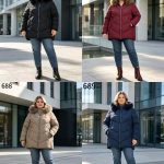 Kurtki Damskie Size 3xl-7xl_ paczka 5szt_1kolor 8314182