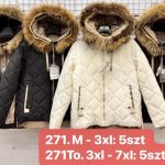 Kurtki Damskie  Size m-3xl_ paczka 5szt_1kolor 8314187