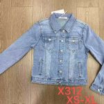 Kurtki Jeansowe Damskie _size xs-xl_ paczka 10szt_ 8314197