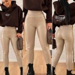 Spodnie skórzane Damskie _size S-XL_ paczka 12szt_ 8314207