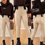 Spodnie skórzane Damskie _size 34-42_ paczka 10szt_ 8314209