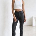 Spodnie skórzane Damskie _size XS-XL_ paczka 10szt_ 8314212