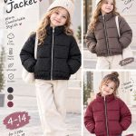 Kurtki DZIECIĘCA size 4-14 lat_ paczka 6szt _1 kolor 2904728