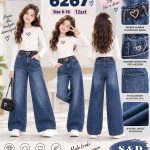 Spodnie jeansy DZIECIĘCA size 6-16 lat_ paczka 12szt _1 kolor 2904730