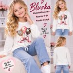 Bluzka DZIECIĘCA size 4-14 lat_ paczka 6szt _1 kolor 2904672