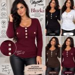 Bluzki DAMSKATURECKA_size uni_paczka 6 szt_mixkolor 2904679