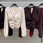 Bluzki Damskie wloskie _size uni_ paczka 6szt_ mix kolor 2562088