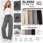 Spodnie DAMSKATURECKA_size s-xl_paczka 12 szt_mixkolor 2562275