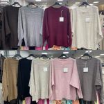 Swetry Damskie wloskie _size uni_ paczka 6szt_ mix kolor 2562286