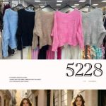 Swetry Damskie wloskie _size uni_ paczka 6szt_ mix kolor 2562289