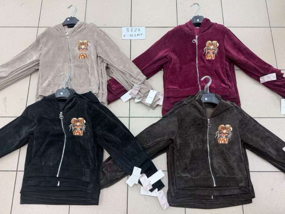 Bluza DZIECIĘCA size 6-16 lat_ paczka 6szt _1 kolor 2562309