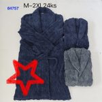 Szlafrok MĘSKA_size m-2xl_paczka 12 szt_mixkolor 2562334