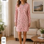 Koszule nocne DAMSKATURECKA_size 2-5xl_paczka 12 szt_mixkolor 2898242