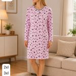 Koszule nocne DAMSKATURECKA_size 2-5xl_paczka 12 szt_mixkolor 2898244