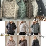 Kurtki Damskie  Size 3xl-7xl_ paczka 5szt_1kolor 2898262