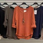 Swetry Damskie wloskie _size uni_ paczka 6szt_ mix kolor 2898377
