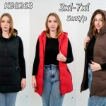 Kamizelki Damskie Size 3xl-7xl_ paczka 5szt_1kolor 2898579