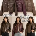 Kurtki skórzane Damskie Size s-2xl_ paczka 5szt_1kolor 2898622