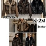 Kurtki skórzane Damskie  Size s-2xl_ paczka 5szt_1kolor 2898628
