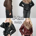 Kurtki skórzane Damskie Size s-2xl_ paczka 5szt_1kolor 2898630