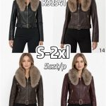 Kurtki skórzane Damskie Size s-2xl_ paczka 5szt_1kolor 2898632