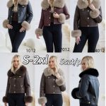 Kurtki skórzane Damskie Size s-2xl_ paczka 5szt_1kolor 2898634