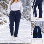 Spodnie Damskie _size 3-8xl_ paczka 12szt_ mix kolor 2898645