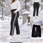 Spodnie Damskie _size 3-8xl_ paczka 12szt_ 1kolor 2898650