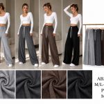 Spodnie Damskie _size m-4xl_ paczka 12szt_ mix kolor 2898651