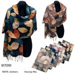 Szaliki Damskie_ paczka 12 szt _mix kolor 2898472