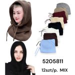Czapki Damskie_ paczka 12szt _mix kolor 2898495