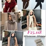 Czapki Damskie_ paczka 12szt _mix kolor 2898500