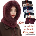 Czapki Damskie_ paczka 12szt _mix kolor 2898501