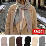 Czapki Damskie_ paczka 12szt _mix kolor 2898502