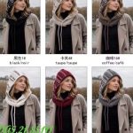Czapki Damskie_ paczka 12szt _mix kolor 2898507