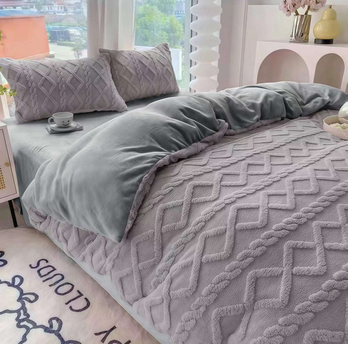 Komplet pościeli “ MIŚ “ z kręcony _ 3 Częściowy Rozmiar : 200/220cm 2898547